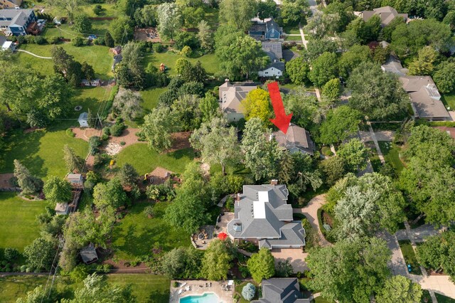 4416 Seeley Ave, Downers Grove, IL 60515 - aerial view of property's location with nearby suburban area