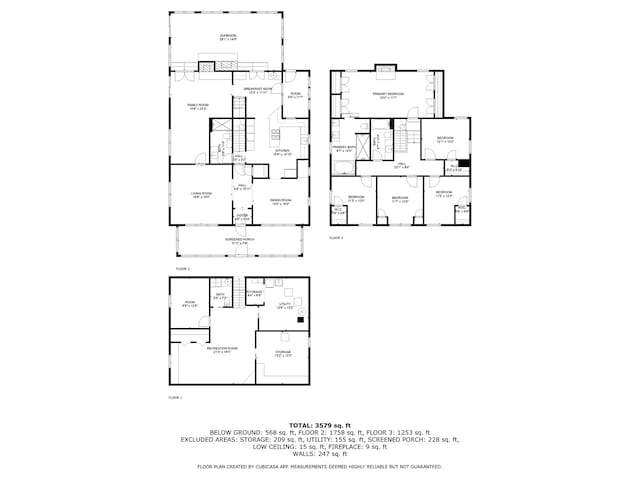 4416 Seeley Ave, Downers Grove, IL 60515 - view of floor plan / room layout