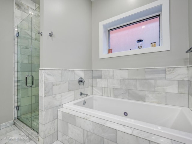 4836 N Damen Ave Unit 3, Chicago, IL 60625 - bathroom with a garden tub and a stall shower