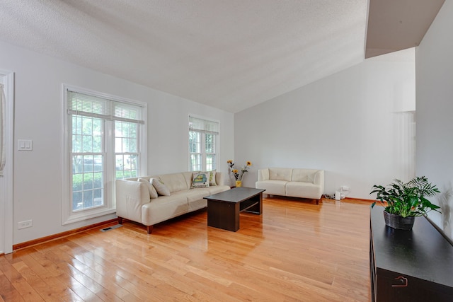 4900 Dukesberry Ln, Hoffman Estates, IL 60010 - living area featuring vaulted ceiling and light wood finished floors
