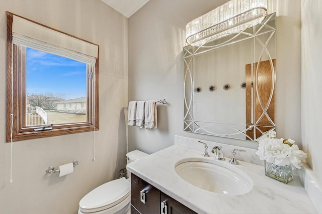 7830 W 157th St, Orland Park, IL 60462 - bathroom featuring vanity and toilet
