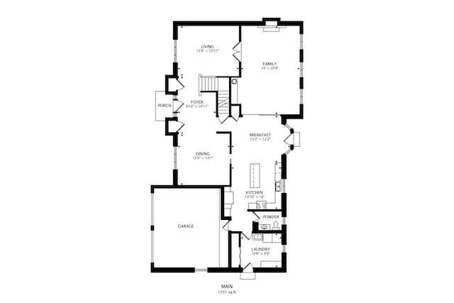 7830 W 157th St, Orland Park, IL 60462 - view of floor plan / room layout