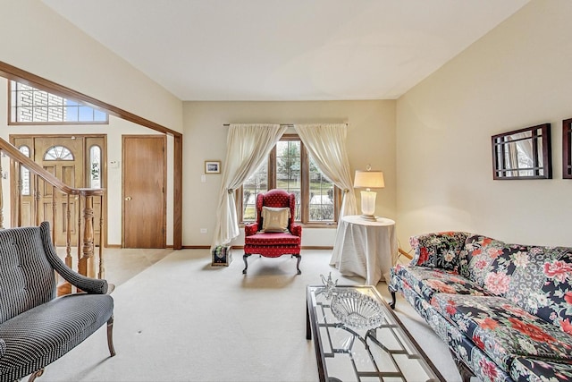 7830 W 157th St, Orland Park, IL 60462 - living room with carpet floors and baseboards