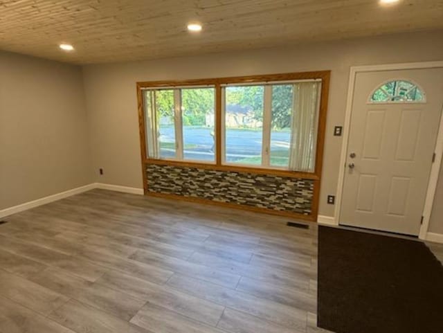 2017 E Sauk Trl, Sauk Village, IL 60411 - entryway with recessed lighting and wood finished floors