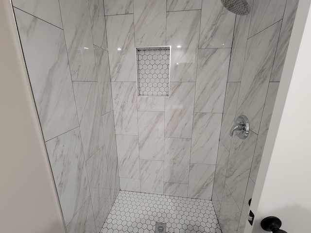 5063 N Menard Ave, Chicago, IL 60630 - full bathroom with tiled shower
