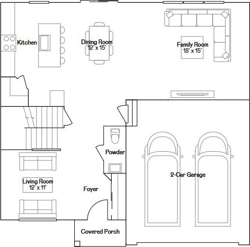 530 S Kincaid St, Maple Park, IL 60151 - view of floor plan / room layout