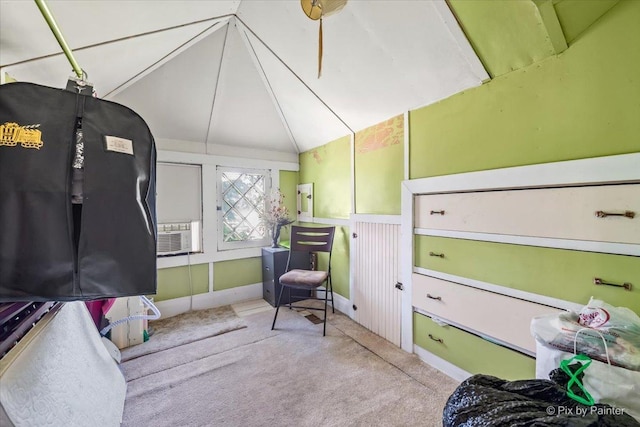 558 W Downer Pl, Aurora, IL 60506 - sunroom / solarium featuring cooling unit and lofted ceiling