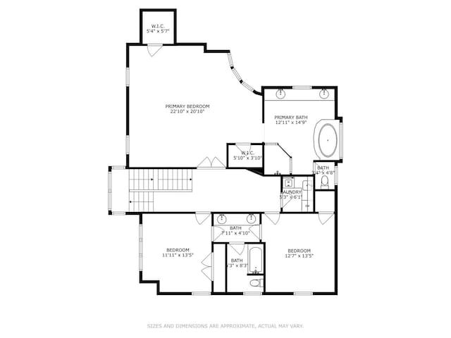 437 N County Line Rd, Hinsdale, IL 60521 - view of floor plan / room layout