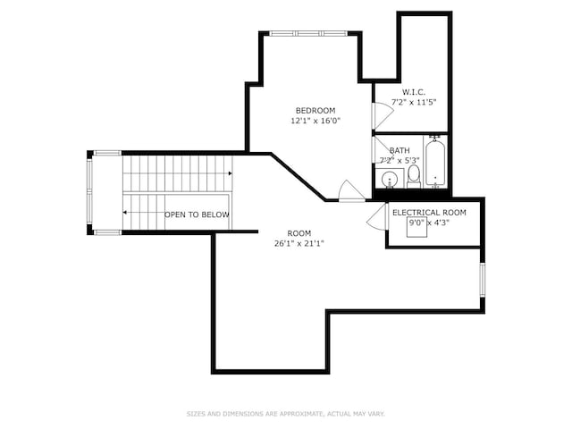 437 N County Line Rd, Hinsdale, IL 60521 - view of room layout