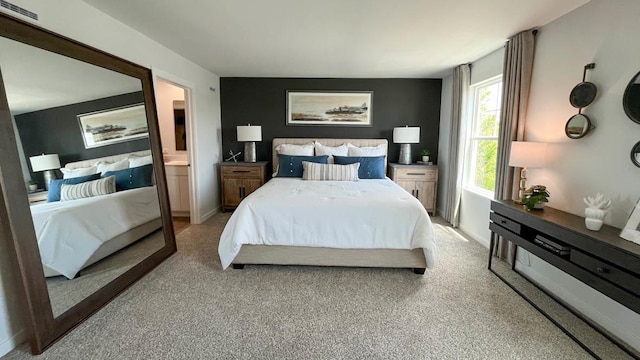 1038 Emerald Dr, Montgomery, IL 60538 - bedroom featuring carpet flooring and connected bathroom