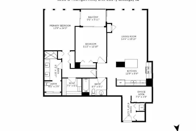 1250 S Michigan Ave Unit 2304, Chicago, IL 60605 - photo 18