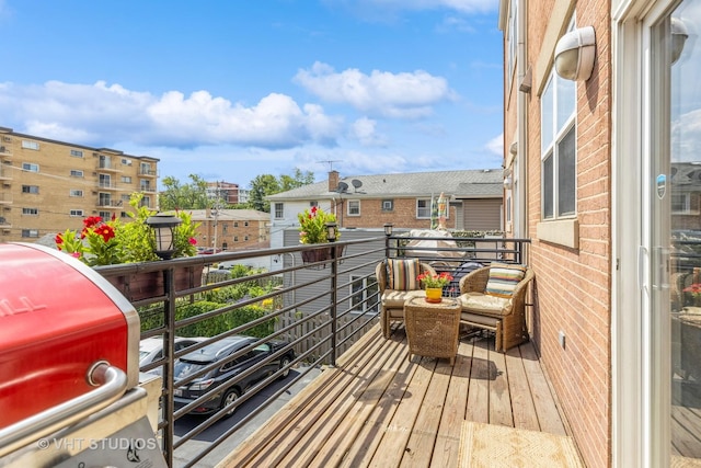108 Belvidere Ave, Forest Park, IL 60130 - balcony with a grill