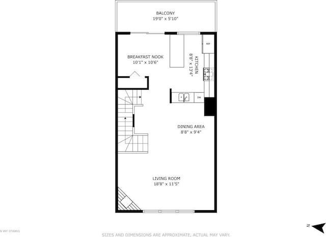108 Belvidere Ave, Forest Park, IL 60130 - view of property floor plan