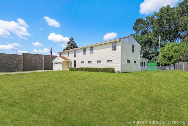 7334 Maridon Rd, Countryside, IL 60525 - rear view of house featuring an attached garage