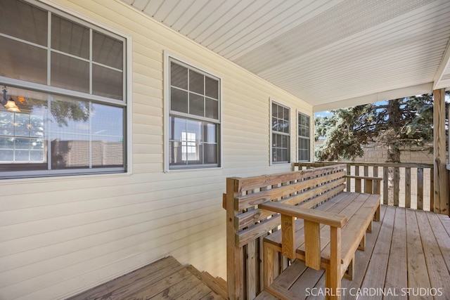 7334 Maridon Rd, Countryside, IL 60525 - view of wooden porch