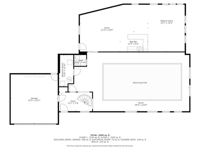 7334 Maridon Rd, Countryside, IL 60525 - view of floor plan / room layout
