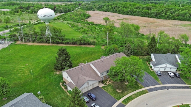 240 Crestview Dr Unit B, Wauconda, IL 60084 - bird's eye view of a forest