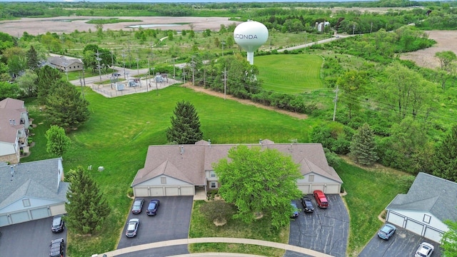 240 Crestview Dr Unit B, Wauconda, IL 60084 - bird's eye view