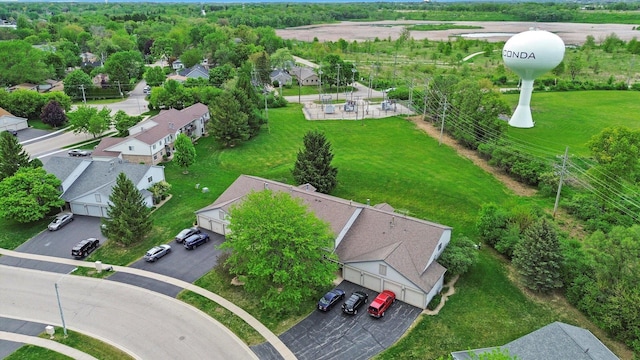 240 Crestview Dr Unit B, Wauconda, IL 60084 - aerial perspective of suburban area