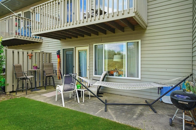 240 Crestview Dr Unit B, Wauconda, IL 60084 - patio / terrace with a grill and a patio