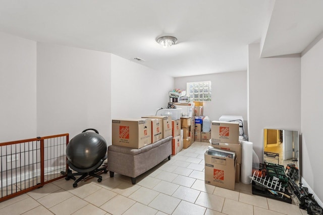 8120 S Luella Ave, Chicago, IL 60617 - miscellaneous room featuring light tile patterned flooring