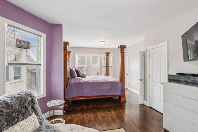 8120 S Luella Ave, Chicago, IL 60617 - bedroom featuring wood finished floors and baseboards