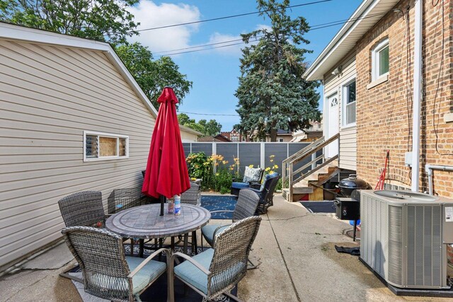 8120 S Luella Ave, Chicago, IL 60617 - view of patio with outdoor dining space