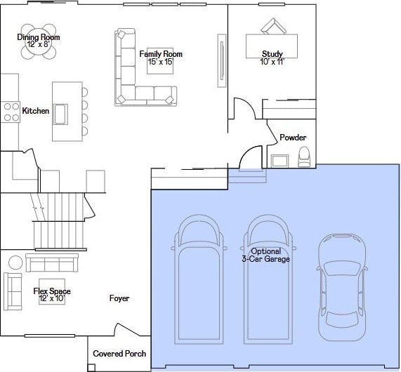 529 S Kincaid St, Maple Park, IL 60151 - view of home floor plan
