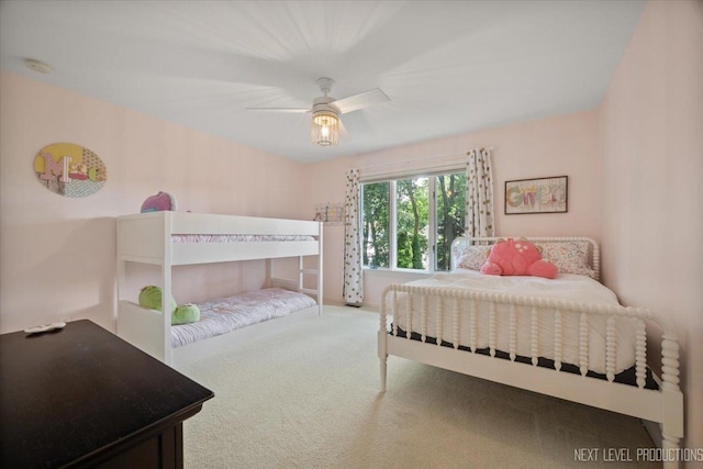 1412 Sherwood Ln, Geneva, IL 60134 - bedroom with carpet flooring and ceiling fan