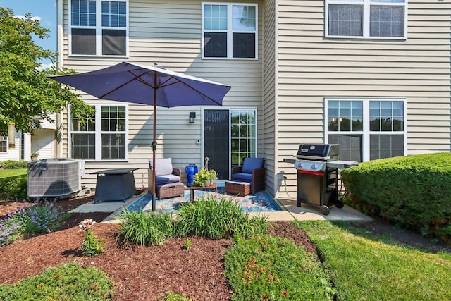 454 Blue Springs Dr, Fox Lake, IL 60020 - rear view of house with a patio area