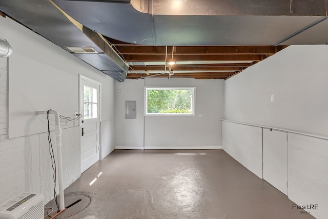 2059 Downey Rd, Homewood, IL 60430 - below grade area with electric panel and baseboards