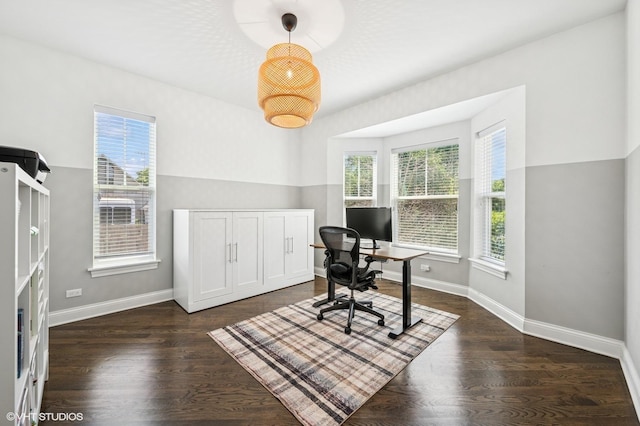 161 N Schubert St, Palatine, IL 60067 - office space with dark wood-style flooring