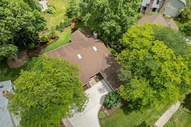 1105 W Bauer Rd, Naperville, IL 60563 - aerial view of property and surrounding area