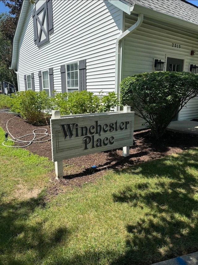 2261 Petworth Ct Unit 201C, Naperville, IL 60565 - community sign with a yard