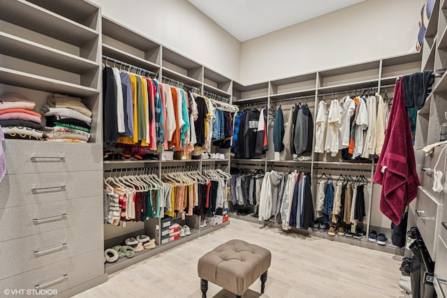 2104 Shermer Rd, Northbrook, IL 60062 - spacious closet featuring wood finished floors