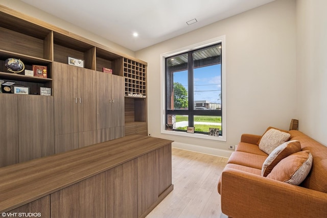 2104 Shermer Rd, Northbrook, IL 60062 - living area with light wood-type flooring and recessed lighting
