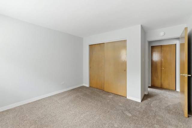 1111 N Harlem Ave Unit 1C, Oak Park, IL 60302 - unfurnished bedroom with light carpet and a closet