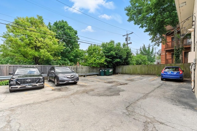 1111 N Harlem Ave Unit 1C, Oak Park, IL 60302 - view of uncovered parking lot