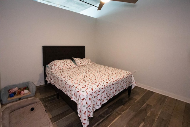 50 E 16th St Unit 311, Chicago, IL 60616 - bedroom featuring wood finished floors and ceiling fan