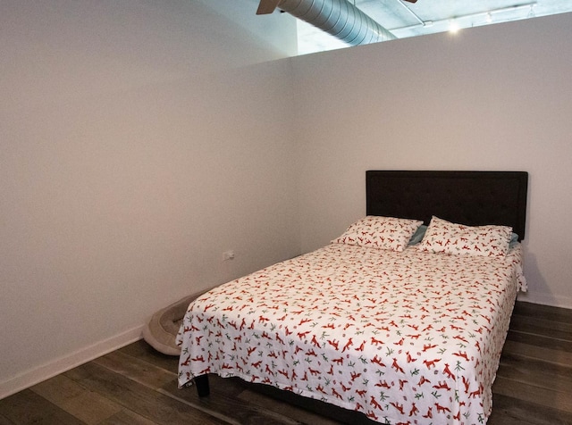 50 E 16th St Unit 311, Chicago, IL 60616 - bedroom featuring wood finished floors and ceiling fan