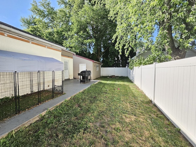 320 Congress St, Ottawa, IL 61350 - fenced backyard with a patio area and a jacuzzi