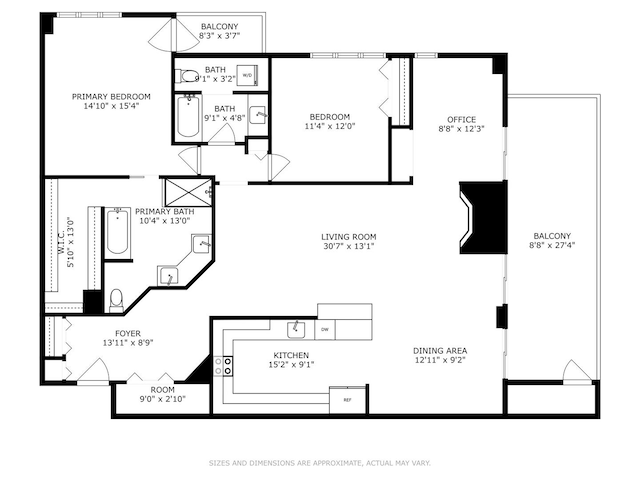 3801 Mission Hills Rd Unit 510, Northbrook, IL 60062 - view of room layout