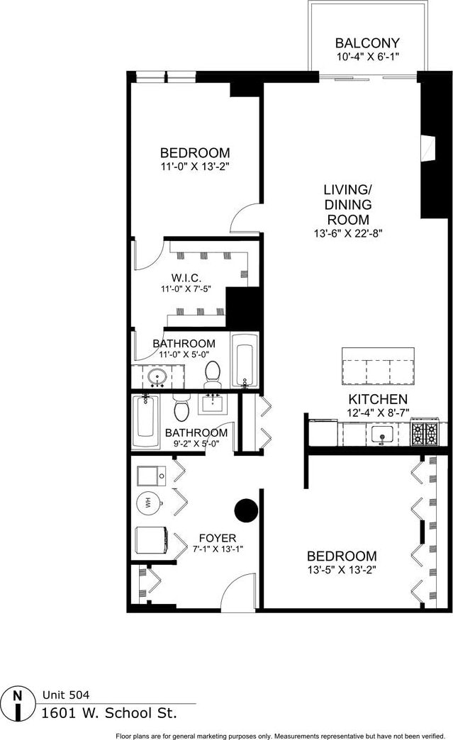 1601 W School St Unit 504, Chicago, IL 60657 - photo 24
