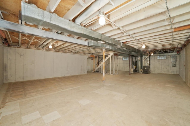 3057 201st Pl, Lynwood, IL 60411 - unfinished basement featuring stairway