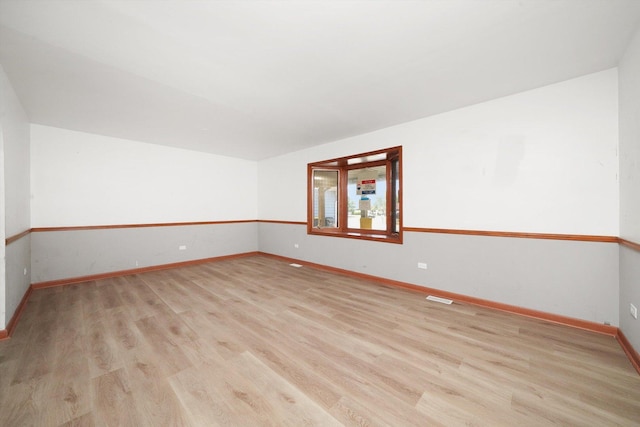 3057 201st Pl, Lynwood, IL 60411 - spare room featuring light wood finished floors