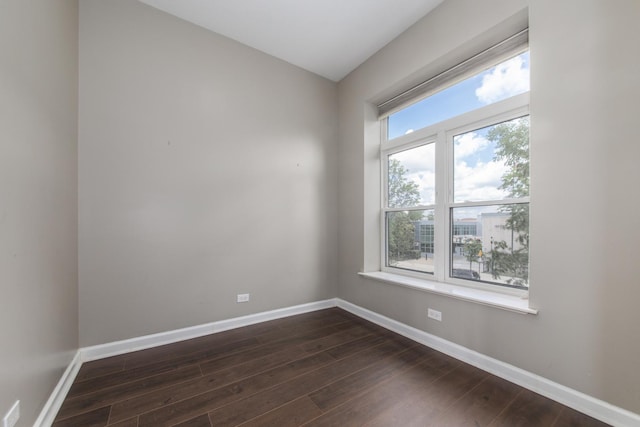 2901 W Washington Blvd Unit 2, Chicago, IL 60612 - spare room featuring dark wood-style floors