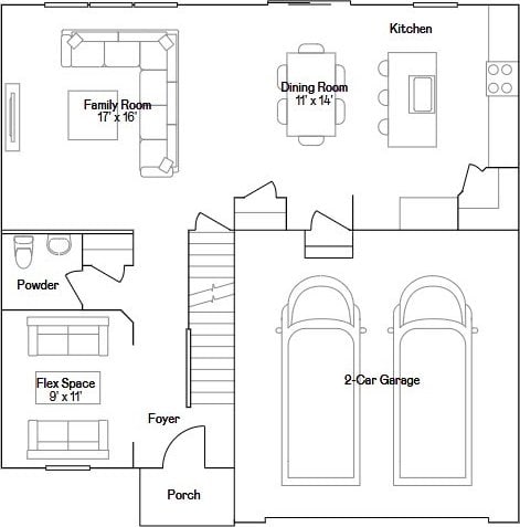 1071 Greenleaf St, Sycamore, IL 60178 - view of property floor plan
