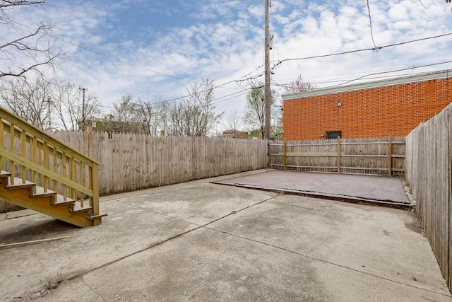 6132 S Justine St, Chicago, IL 60636 - fenced backyard featuring a patio area
