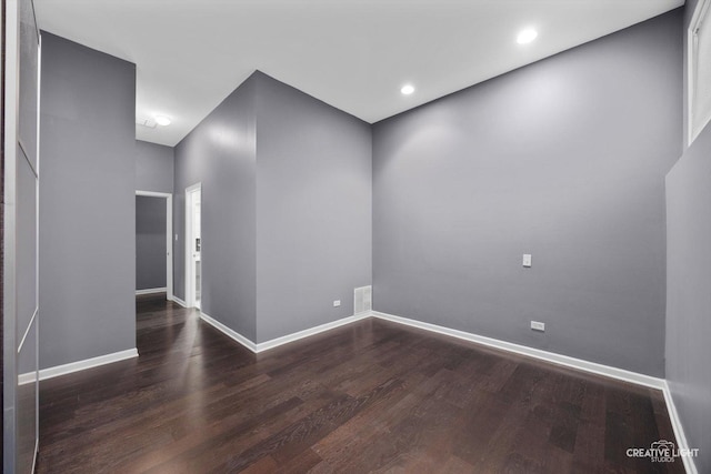 3312 W Beach Ave Unit 1, Chicago, IL 60651 - unfurnished room featuring wood finished floors and baseboards