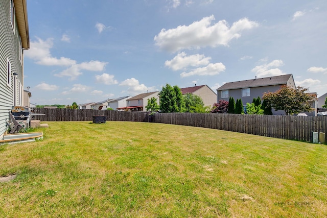 39837 N Torry Ln, Beach Park, IL 60083 - fenced backyard with a residential view